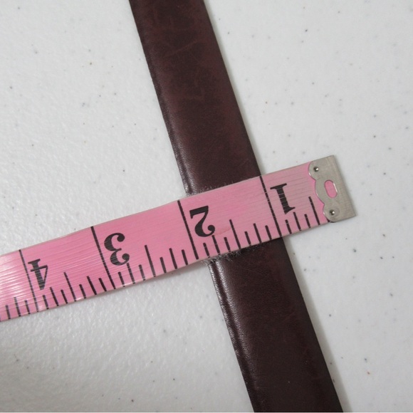 Christian Dior Vintage Split Leather Brown Belt - Picture 16 of 17
